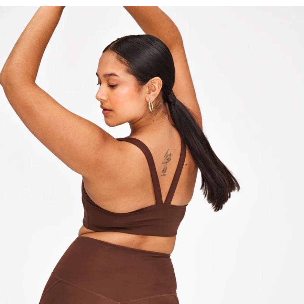 Girlfriend Collective Lou bra in Earth, size 3XL, EUC